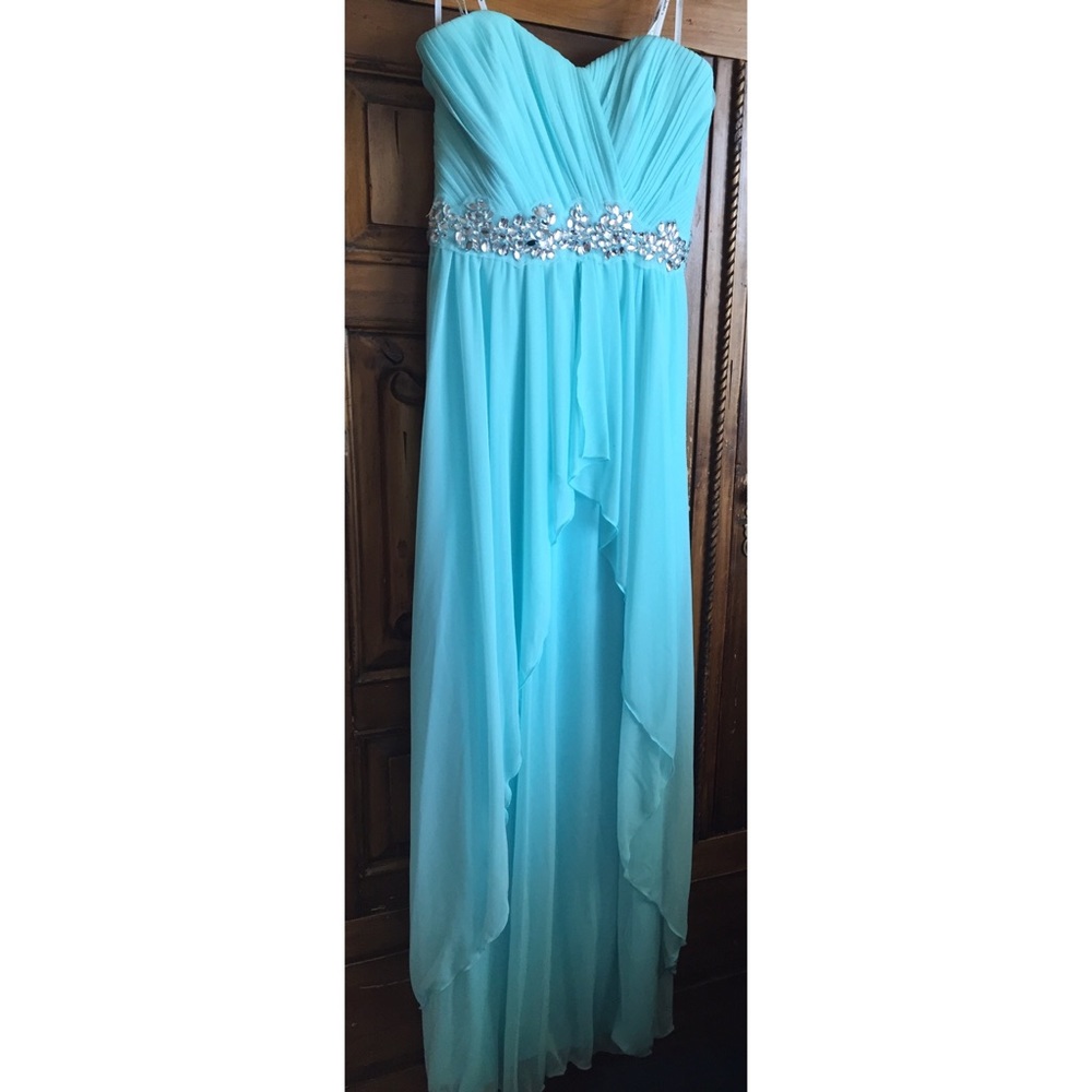 Aquamarine long dress✨